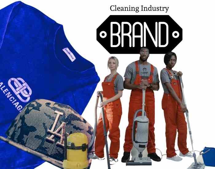 cleaning company logo and graphic design service in sanjose