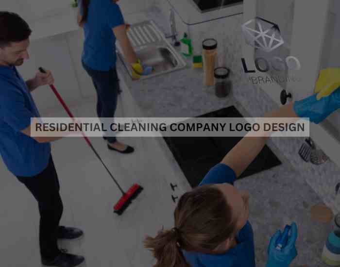 Residential Cleaning Logo
